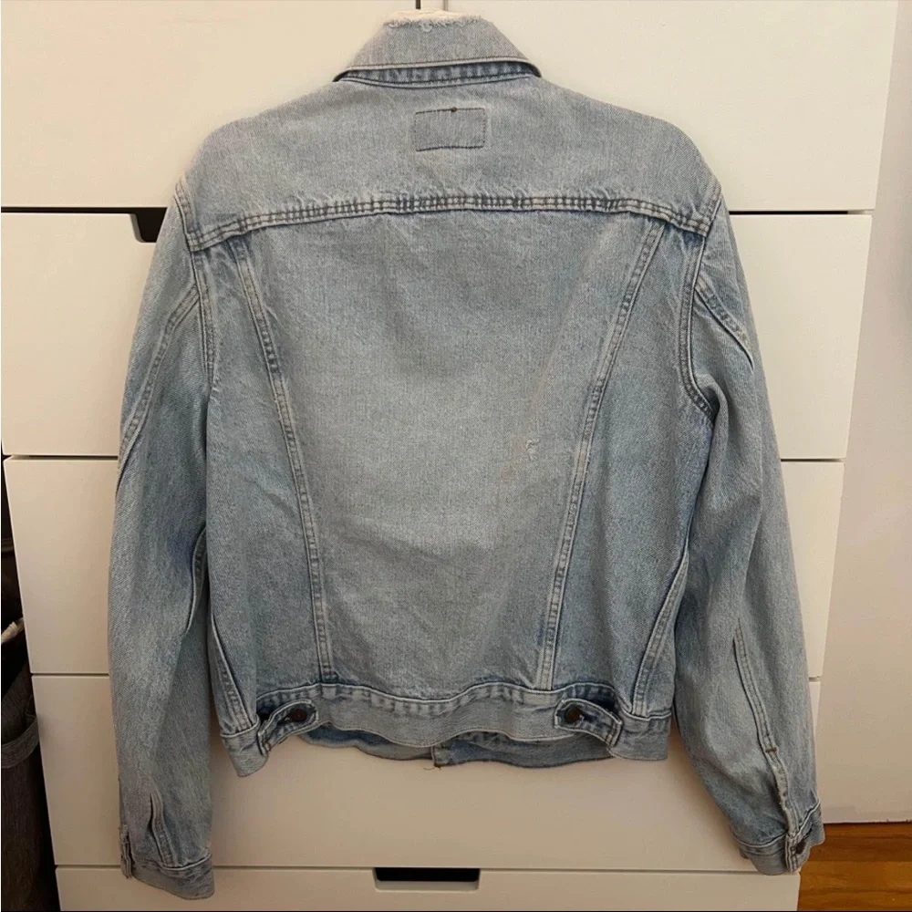 Vintage Levi’s Jean Jacket Sashiko Repaired - Picture 5 of 10